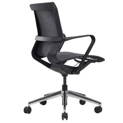 Zagreb gris accoudoirs fixes