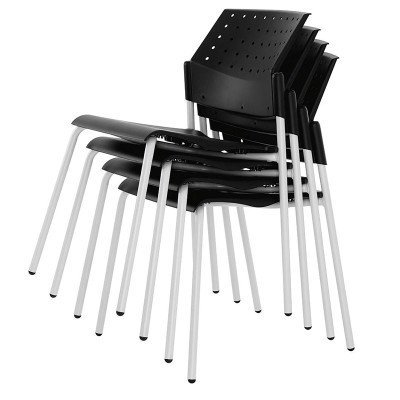 Chaise visiteur Circe noire