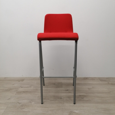 Tabouret Steelcase B-Free Rouge