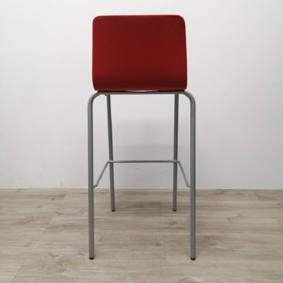 Tabouret Steelcase B-Free Rouge