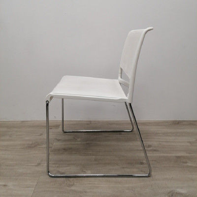 Chaise Wilkhahn visiteur Blanc