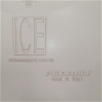 Tabouret PEDRALI Ice Blanc