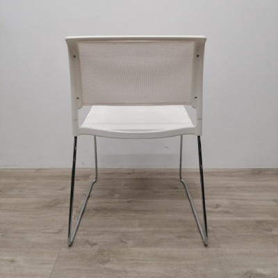 Chaise Wilkhahn visiteur Blanc