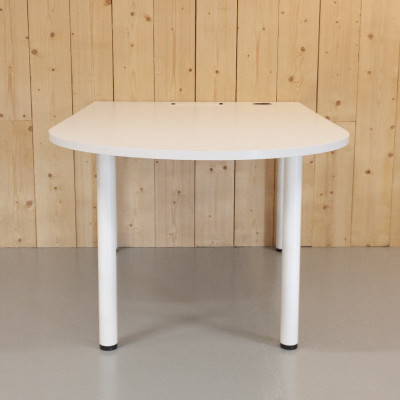 Table de meeting H 75 Blanc