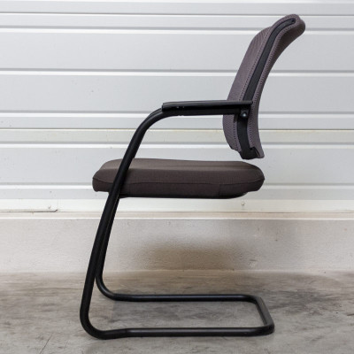 Chaise SEDUS Netwin Taupe / Gris