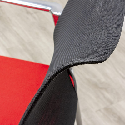 VITRA MedaSlim Rouge / Noir Acc.