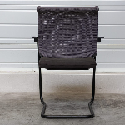 Chaise SEDUS Netwin Taupe / Gris