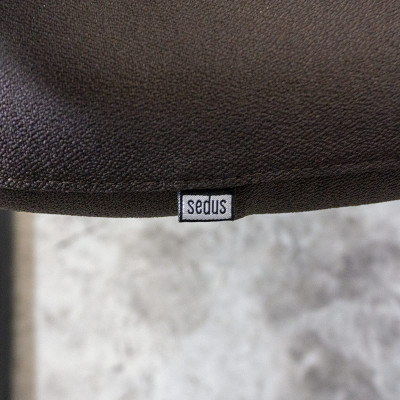 Chaise SEDUS Netwin Taupe / Gris