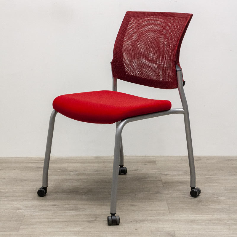 Chaise KLOBER VEO 47 Rouge 