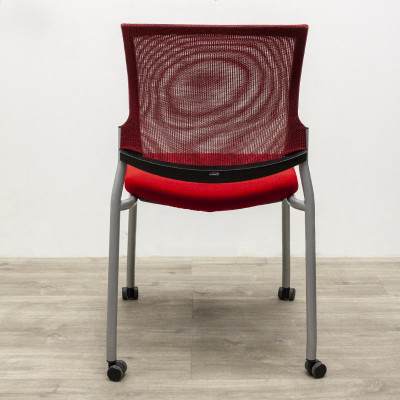 Chaise KLOBER VEO 47 Rouge 