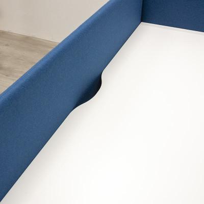Bureau acoustique Bleu L140
