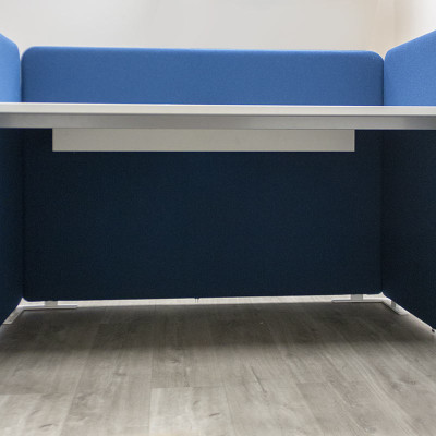 Bureau acoustique Bleu L140