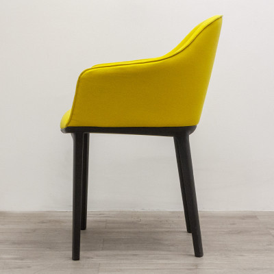 Fauteuil VITRA Softshell Jaune