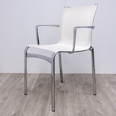 Alias Bigframe Acc. Chrome/Blanc