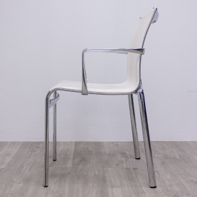 Alias Bigframe Acc. Chrome/Blanc