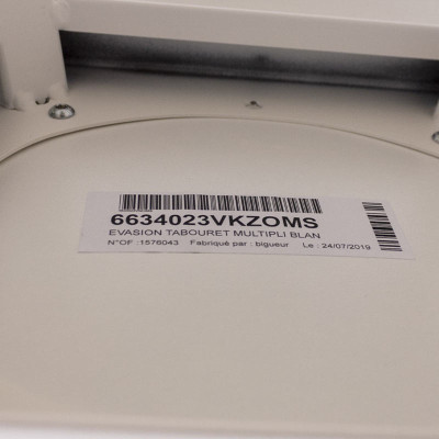 Tabouret Evasion EOL BlancHêtre