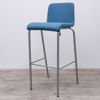 Tabouret Steelcase B-Free Bleu C.