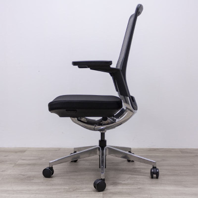 Fauteuil LIMA 4D Gris/Noir