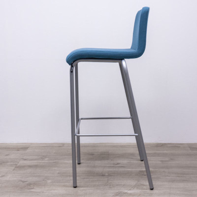 Tabouret Steelcase B-Free Bleu C.