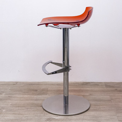 Tabouret réglable en hauteur Rouge