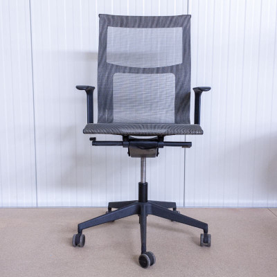 ICF Una Plus résille Gris / Noir