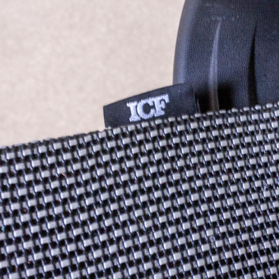 ICF Una Plus résille Gris / Noir