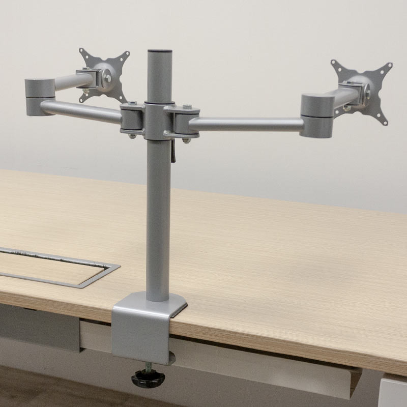 Bras écrans double Gris/Noir