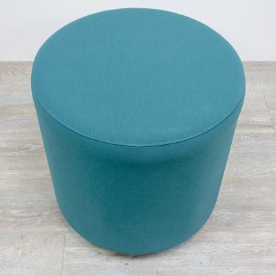 Pouf MDD à roulettes Bleu Azur