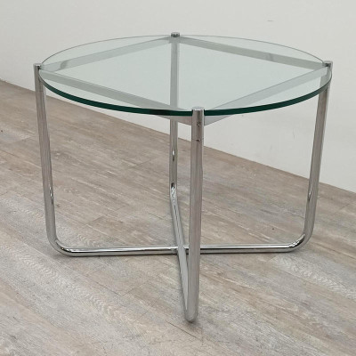 Knoll MR Table basse Ø68 en verre