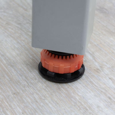 Bureau Kinnarps L180 Blanc / Gris