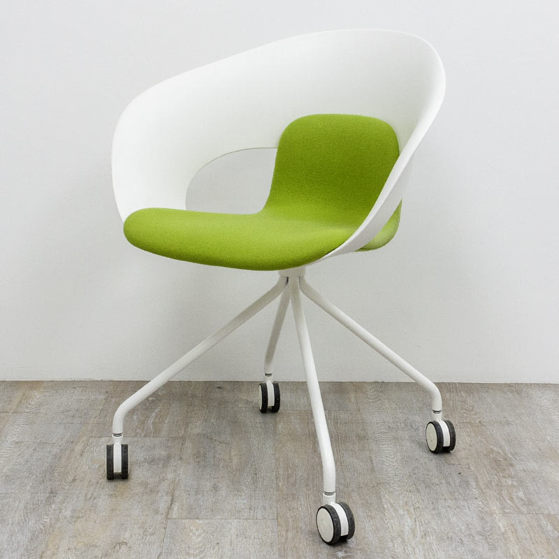 Chaise Skandiform Deli Blanc / Vert
