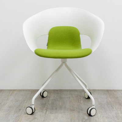 Chaise Skandiform Deli Blanc / Vert