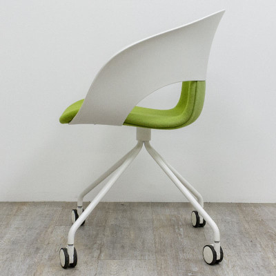 Chaise Skandiform Deli Blanc / Vert
