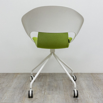 Chaise Skandiform Deli Blanc / Vert