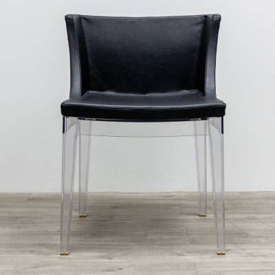 KARTELL Mademoiselle Chair en cuir