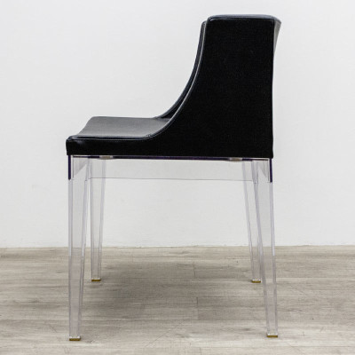 KARTELL Mademoiselle Chair en cuir