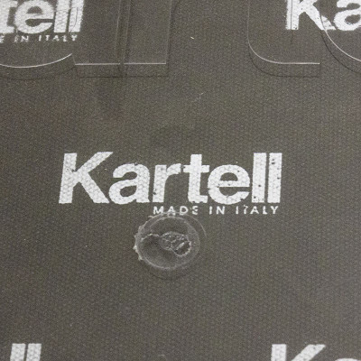 KARTELL Mademoiselle Chair en cuir