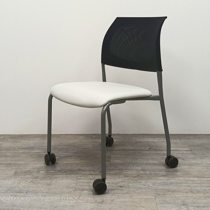 Chaise à roulettes Drabert Blanc