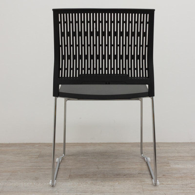 Chaise Grenade Plastique Noir