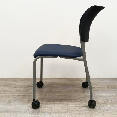 Chaise à roulettes Drabert Bleu