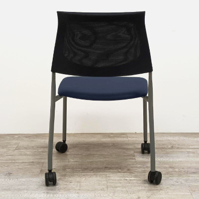 Chaise à roulettes Drabert Bleu