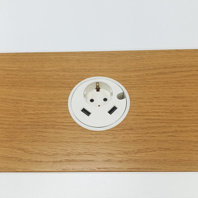 Moore Table Climb L140 Blanc