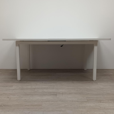 Table trapèze L180 Blanc