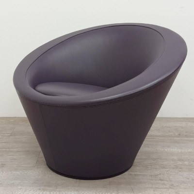 TACCHINI Girola cuir Violet