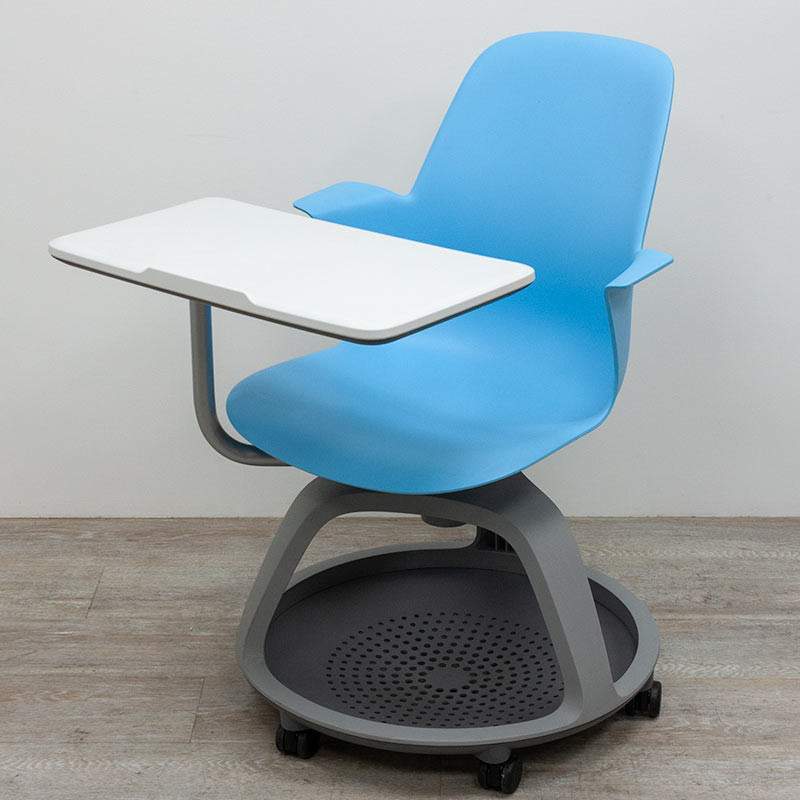 Chaise Steelcase Node Bleu / Blanc