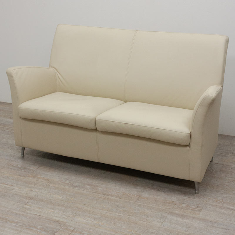 Canapé Giulio Marelli en cuir Beige
