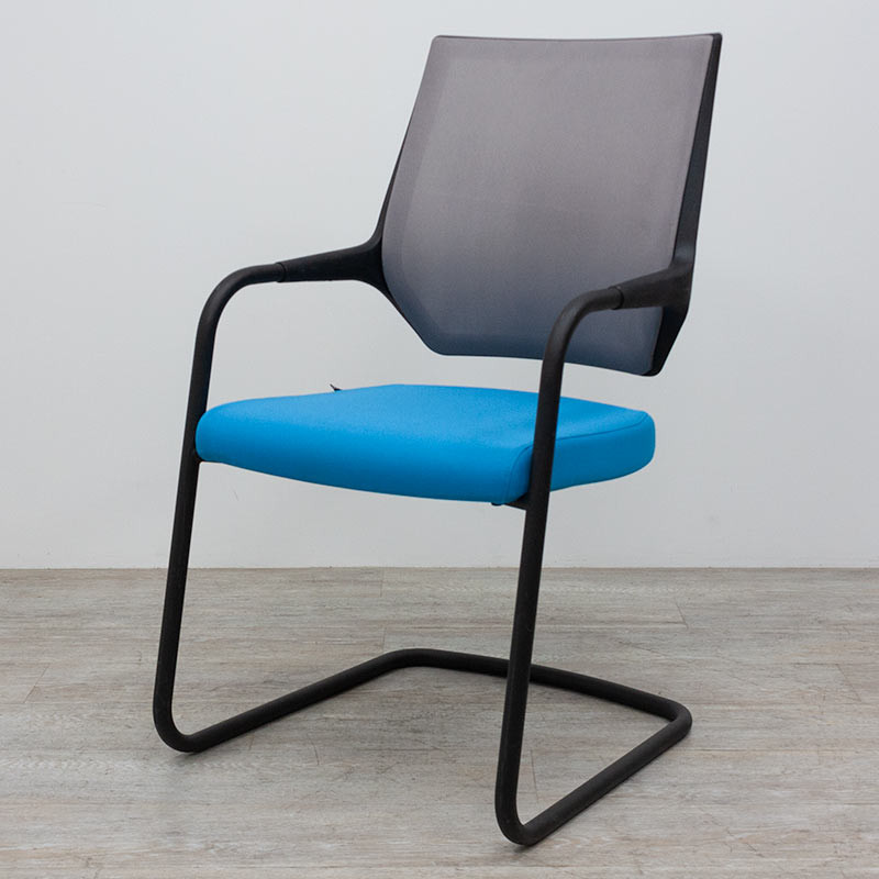 Chaise Sedus Quarterback Bleu /Noir