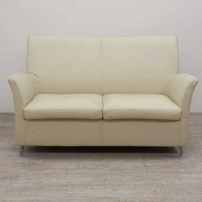 Canapé Giulio Marelli en cuir Beige