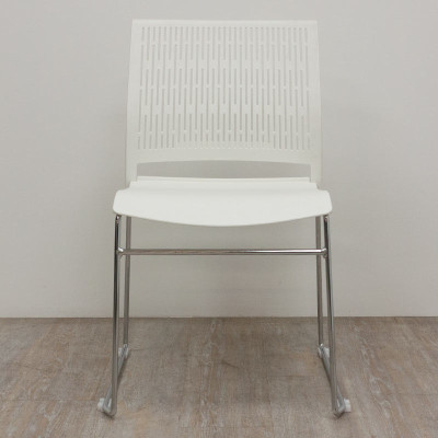Chaise Grenade plastique Blanc