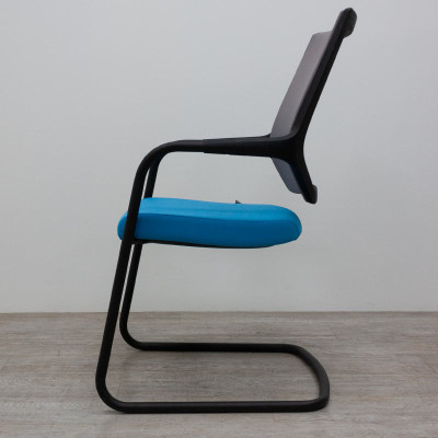 Chaise Sedus Quarterback Bleu /Noir